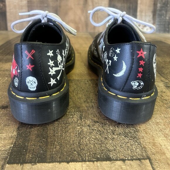 Dr. Martens Rebel 1461 Oxford Shoes Boots Womens 6 - Picture 7 of 12